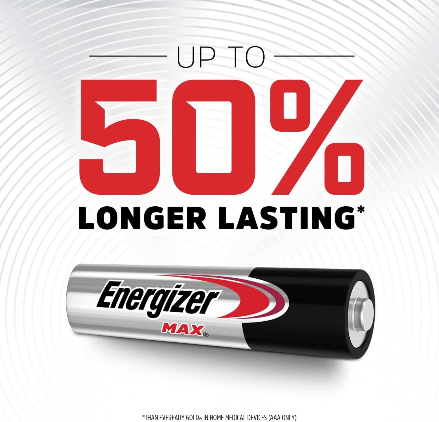 Energizer MAX AAA Batteries, 6 Packs of 10 (60 total batteries)