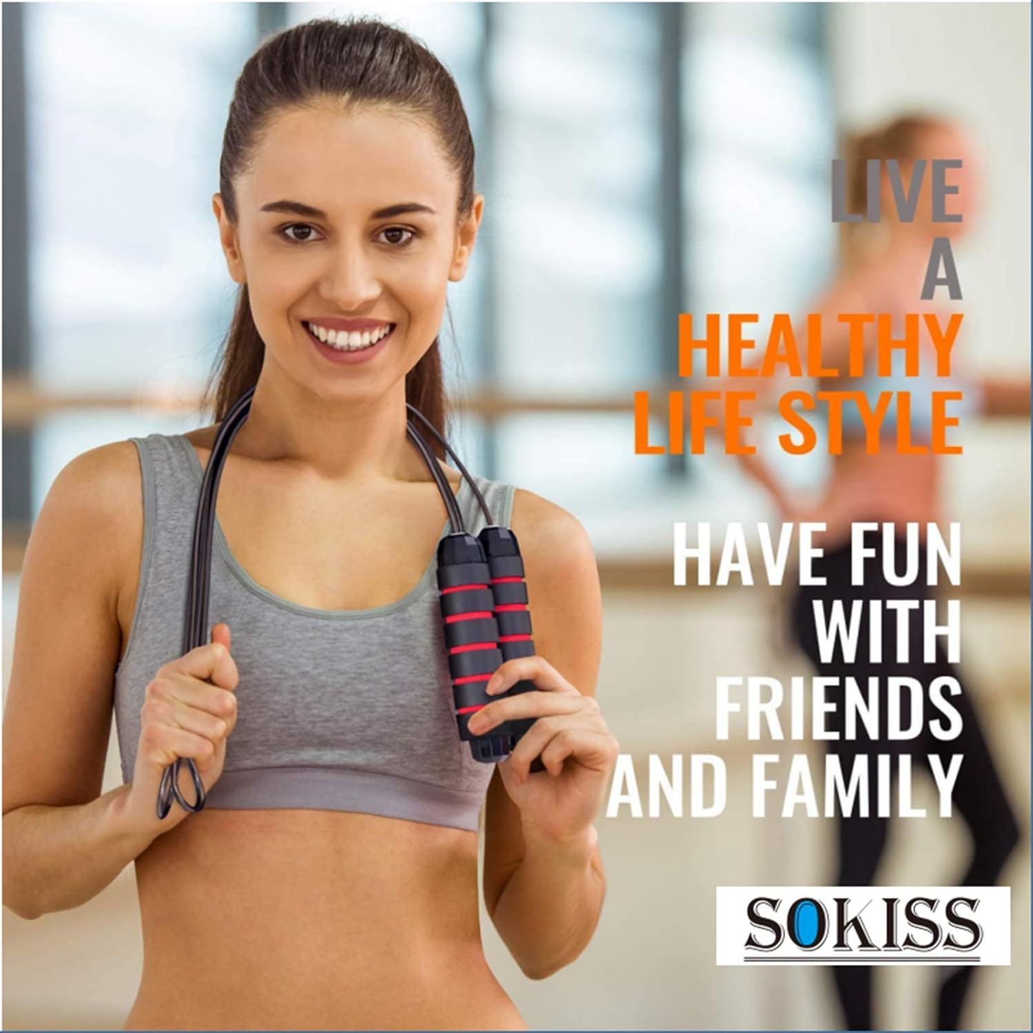 Sokiss Portable Home Gym | 10-in-1 Home Gym Equipment with Resistance Bands | Push Up Bars Set | Foldable Push Up Board Strength Training for Full Body Workouts System