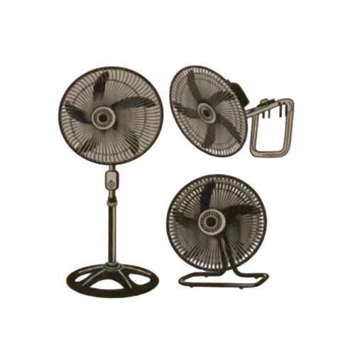 18 inch Multifunctional 5 Blade 3 IN 1 Fan (Stand + Desk + Wall Fan)
