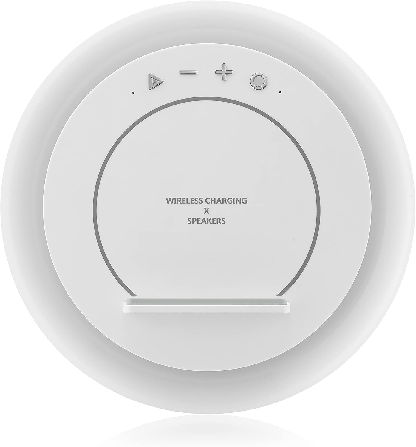 Rumi Lighting 4-in-1 Color Changing Night Lights with Wireless Charger and Bluetooth Speaker for Sleeping Adults, Best Birthday Gift for Women, Men, Dad, Mom, Teenage, Ideal Bedside Table Lighting, 2 Pack