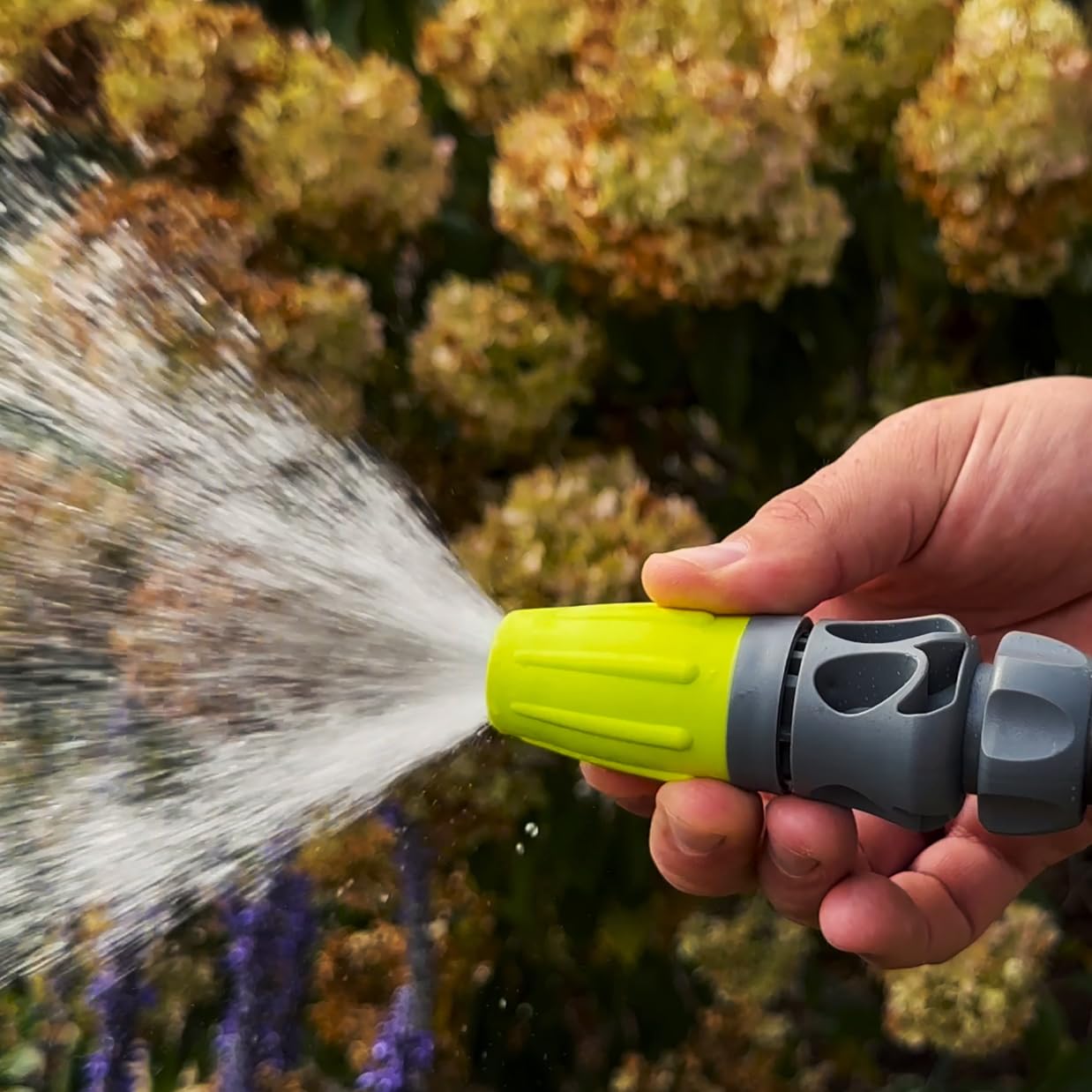 Flexzilla Twist Action Garden Hose Nozzle Sprayer, Adjustable Water Hose Nozzle with Easy Grip, Lightweight, Leak Free, 2 Pack