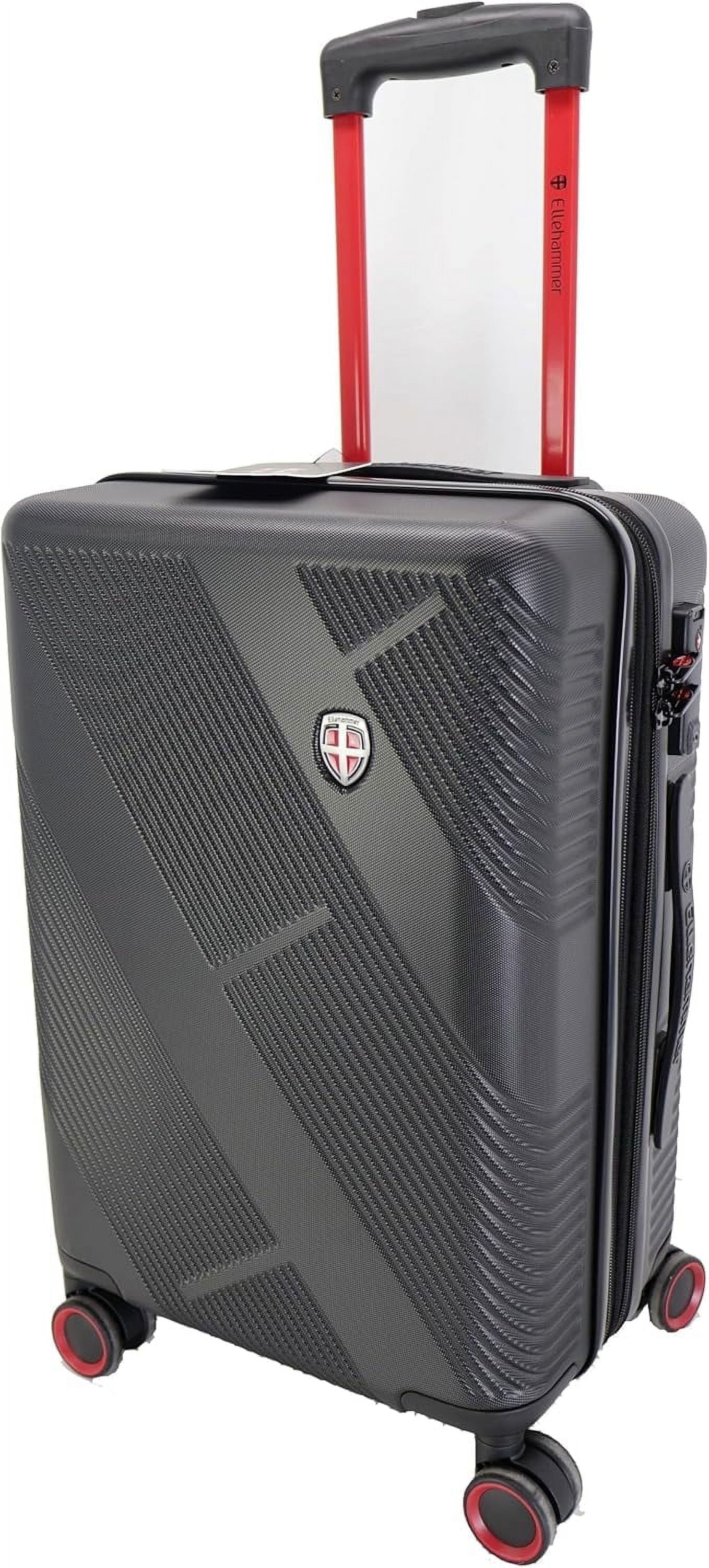 Ellehammer 20inch Hardcase Luggage, Carry on for Airplane, Travel Luggage. tsa Lock, Adult