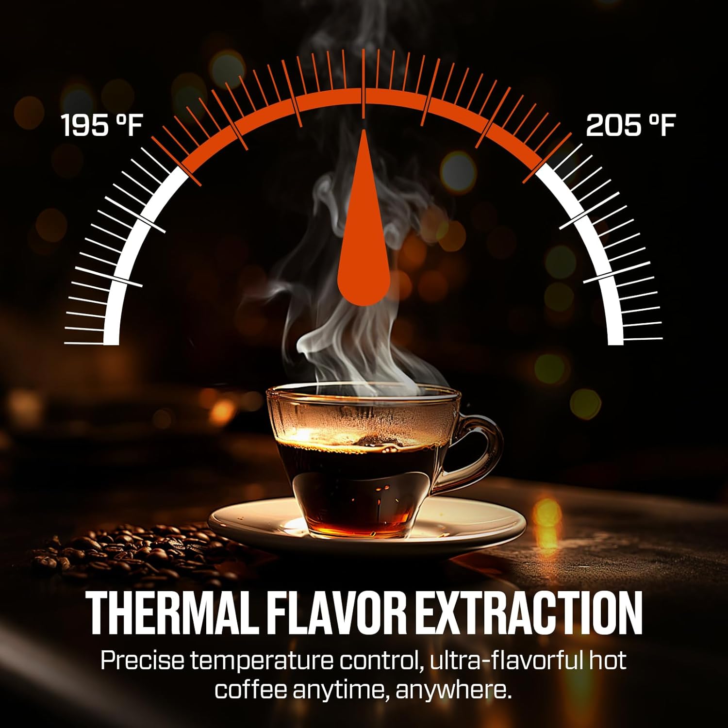 SENIX Single Serve Coffee Maker, Plug-in & Battery Coffee Machine, 8oz, Compatible with K-Cup, Grounds, Pods for Travel, Camping, Outdoor, Home, Job Sites Includes Battery & Charger