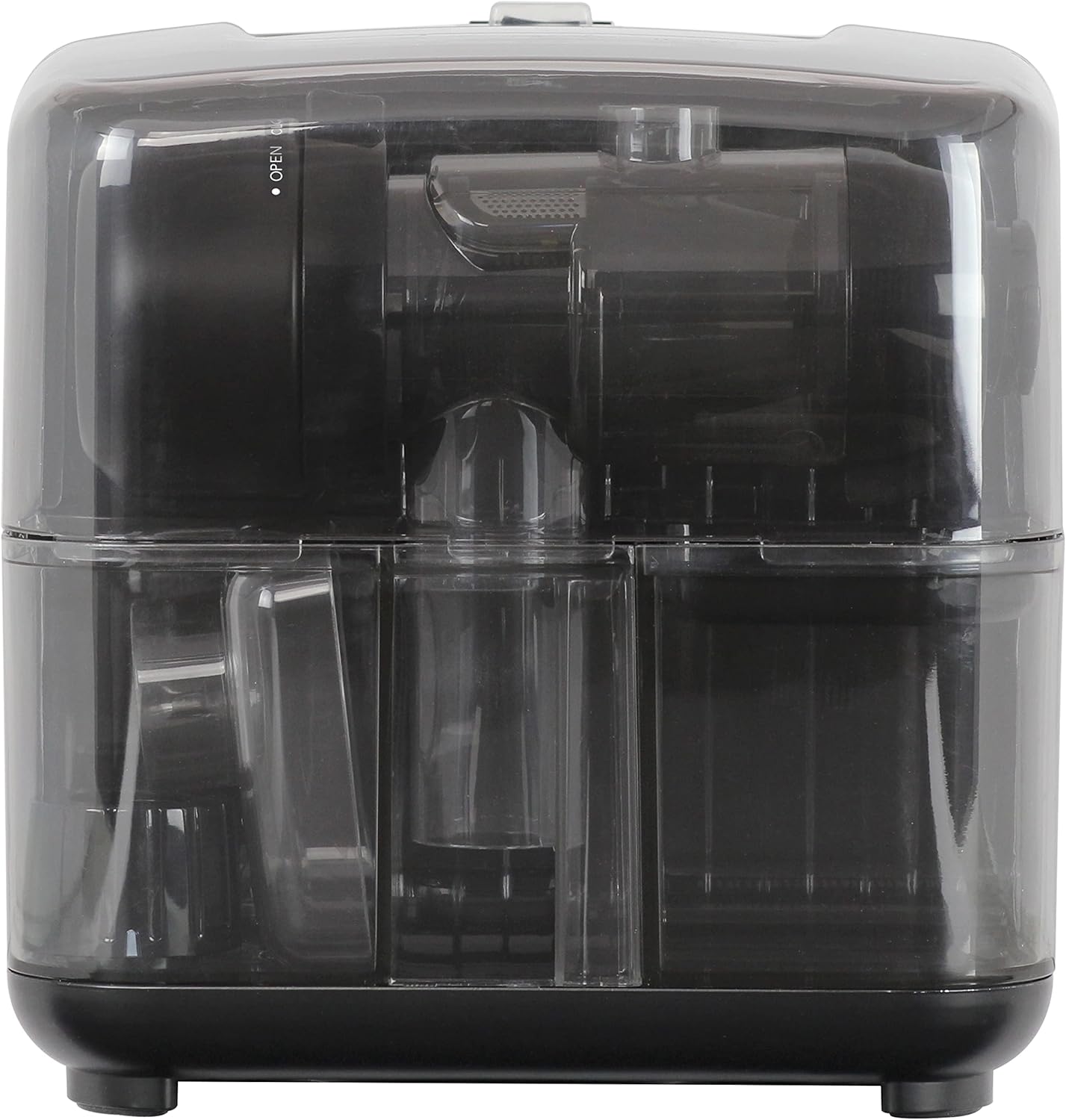 Omega Cold Press 365 Masticating Slow Juicer and Nutrition System with On-Board Storage, in Matte Black (JCUBE2MB13)