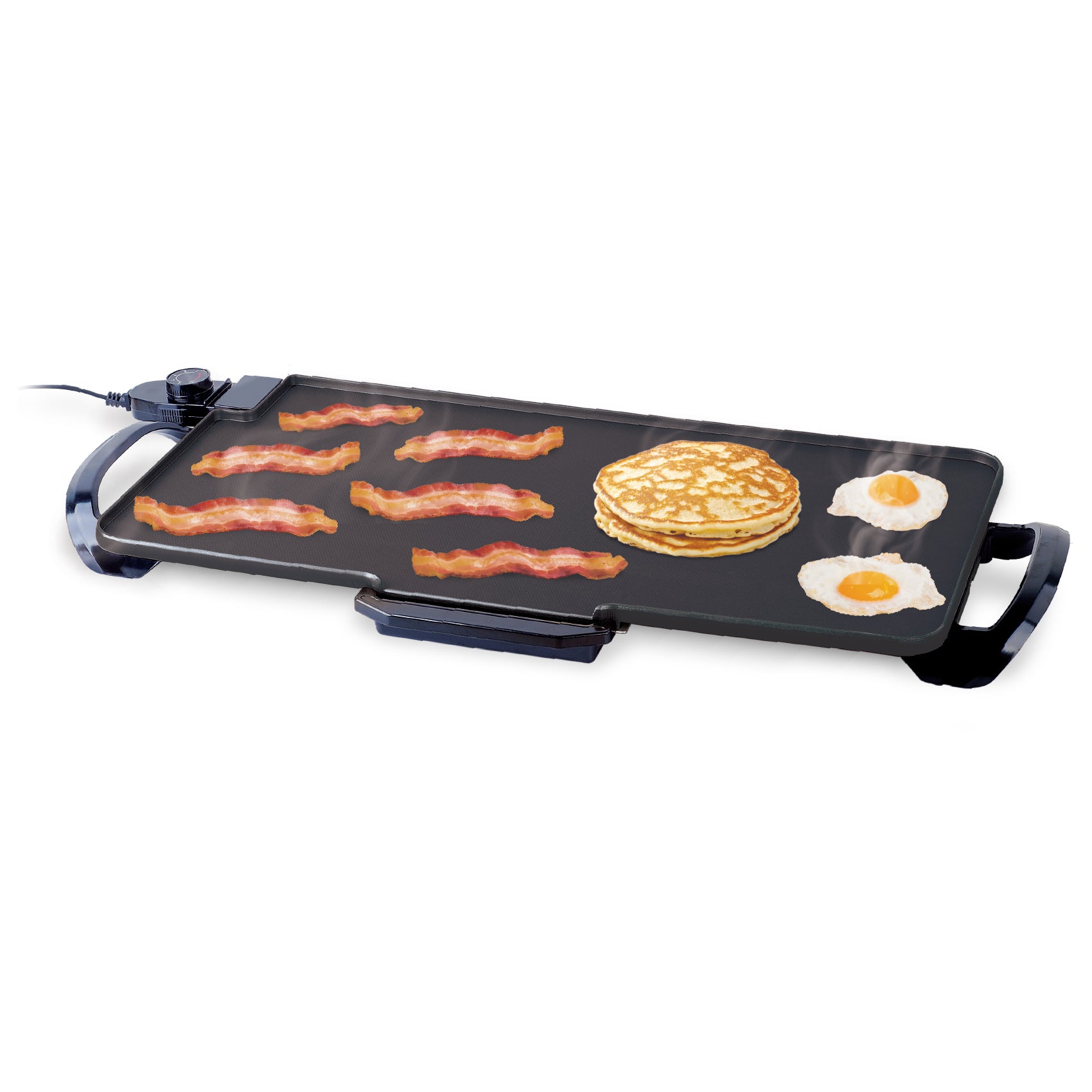 Complete Cuisine 24" x 12" Electric Family Size Griddle, XL Cooking Surface