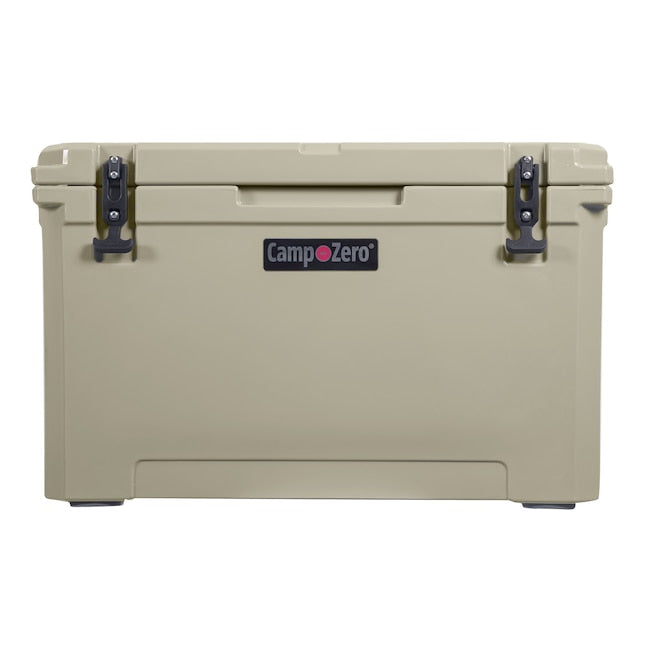 CAMP-ZERO 80 - 84.54 Qt. Premium Cooler with Molded-In Cup Holders | Beige