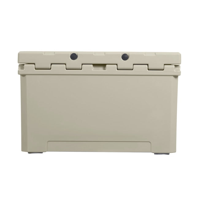 CAMP-ZERO 80 - 84.54 Qt. Premium Cooler with Molded-In Cup Holders | Beige