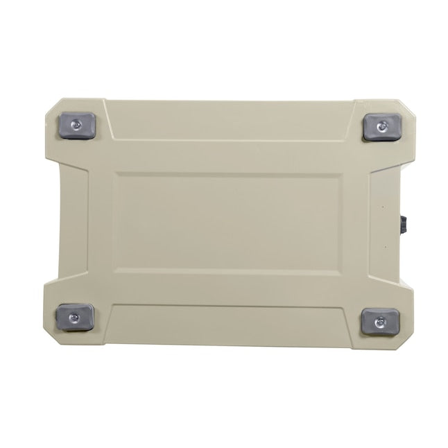 CAMP-ZERO 80 - 84.54 Qt. Premium Cooler with Molded-In Cup Holders | Beige