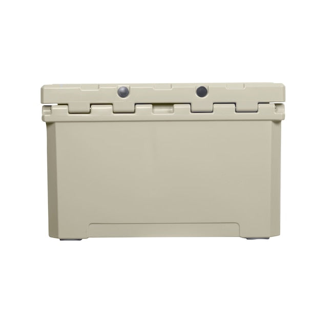 CAMP-ZERO 60 - 63.40 Qt. Premium Cooler with Molded-In Cup Holders | Beige