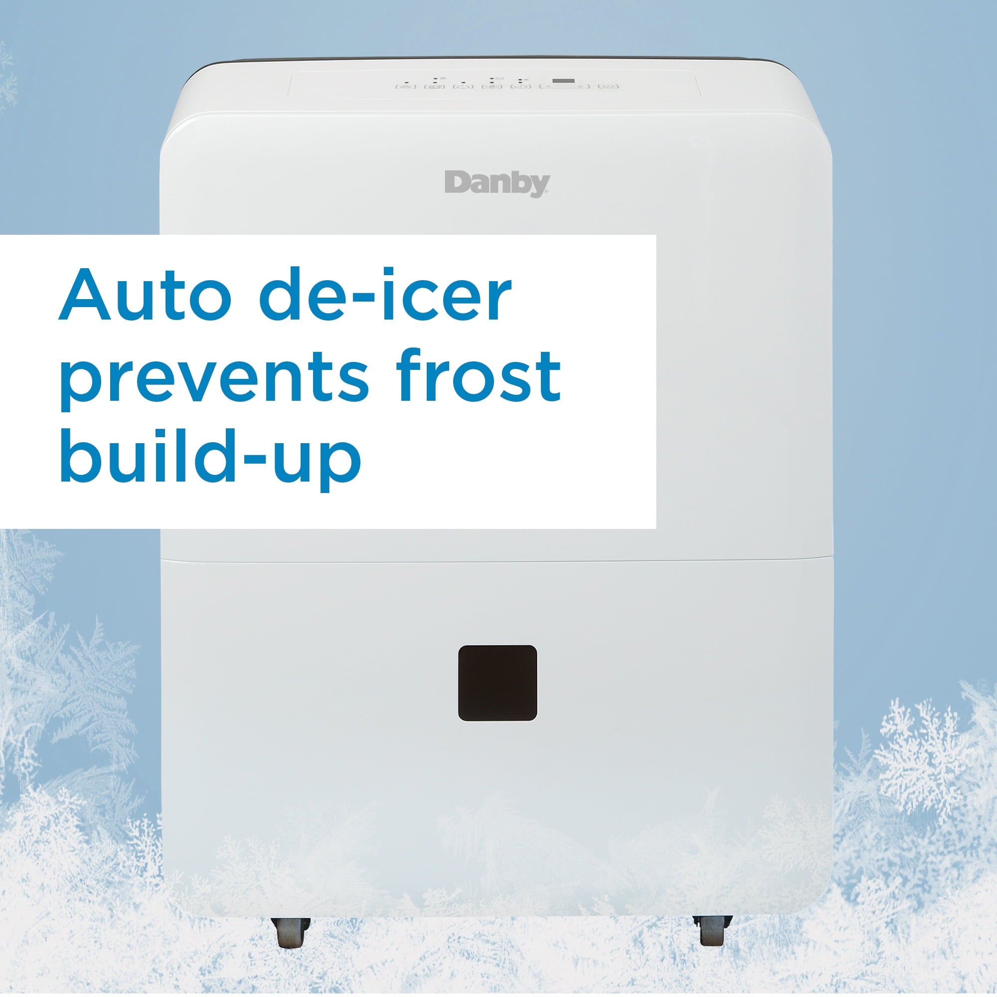 Danby 22-Pint Dehumidifier with Smart Dehumidify in White, for Rooms up to 1,500 sq. ft.