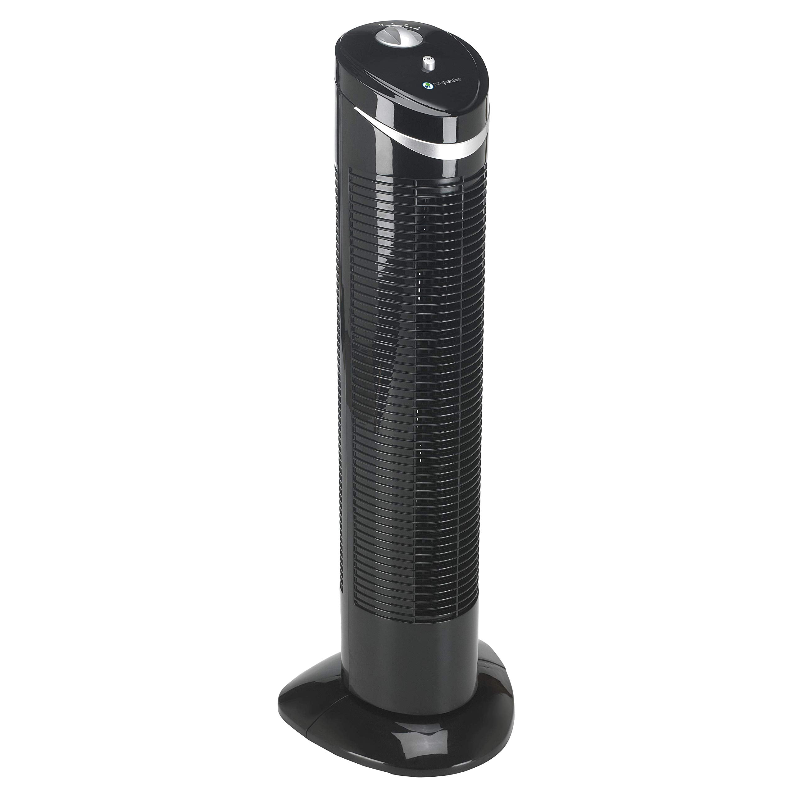 PureGuardian 29" Oscillating 3-Speed Space-Saving Tower Fan, TF2113B