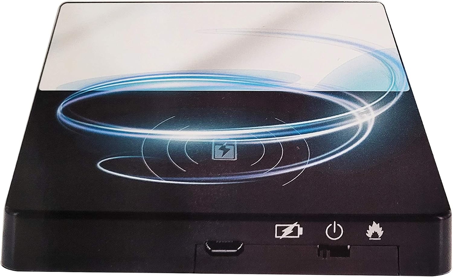 Aduro Tech Theory 2 in 1 Black Mug Warmer & Wireless Phone Charger