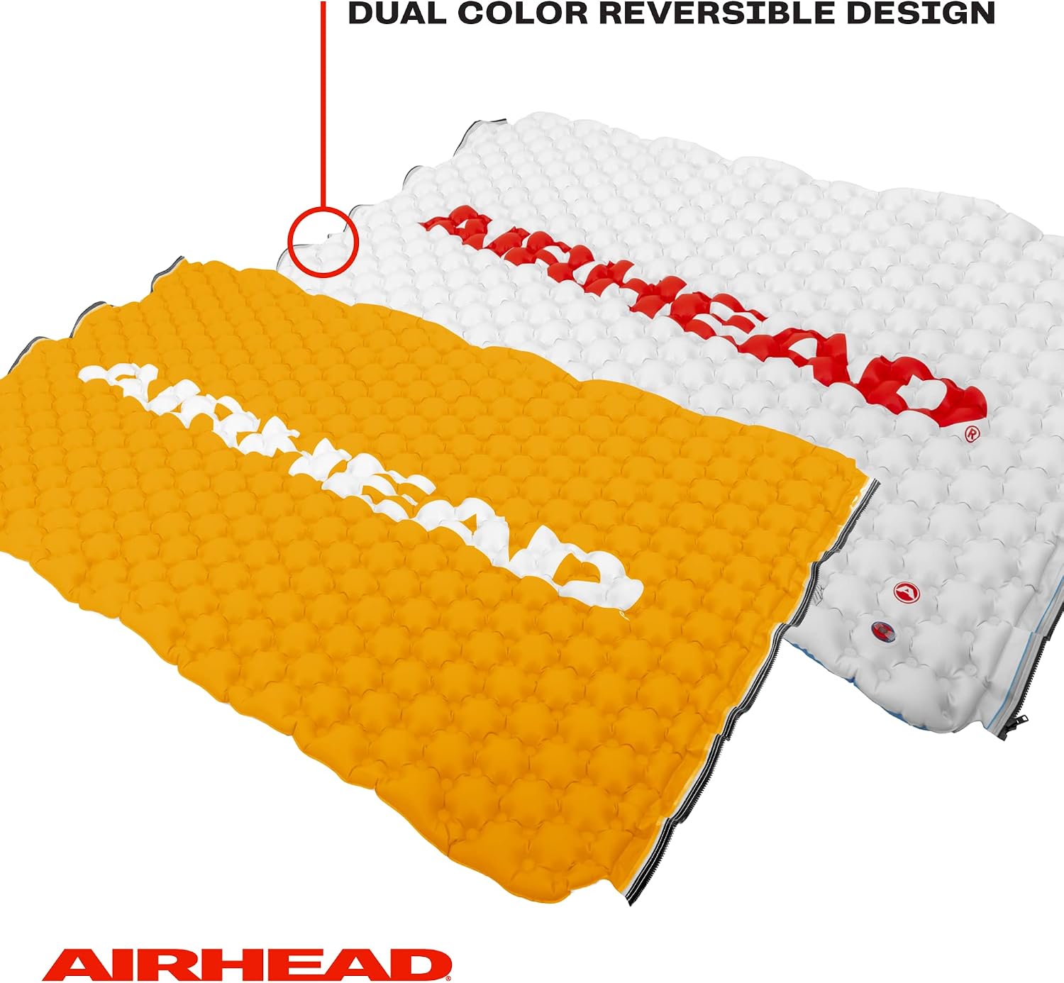 Airhead Air Island, Inflatable Large Lake Float, 10ft x 6ft