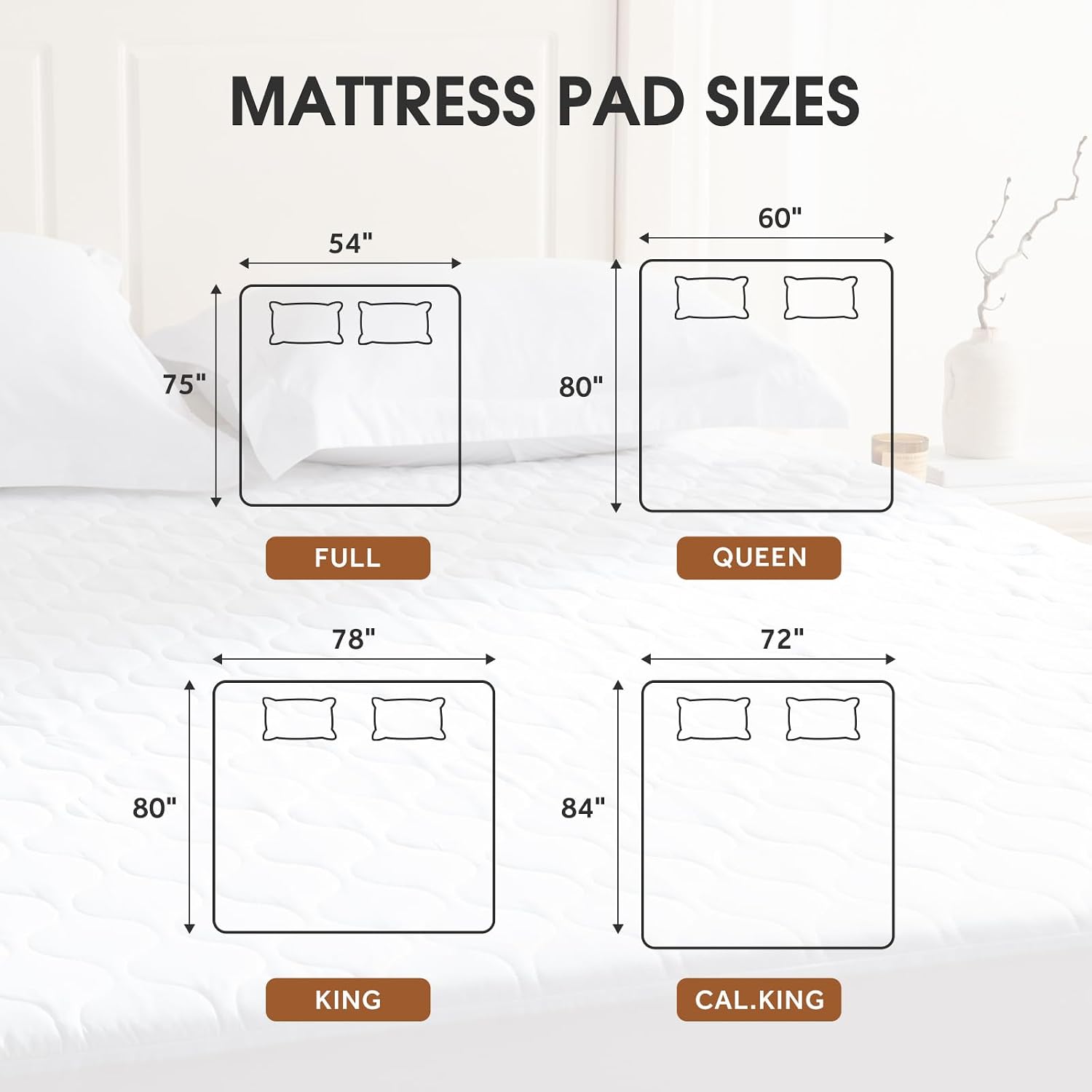 Heated Mattress Pad with Memory & Preheat Functions, 2-10 Hour Auto Off & 9 Heat Settings, Single Controller, Fast Heating, Deep Pocket, Electric Mattress Pad