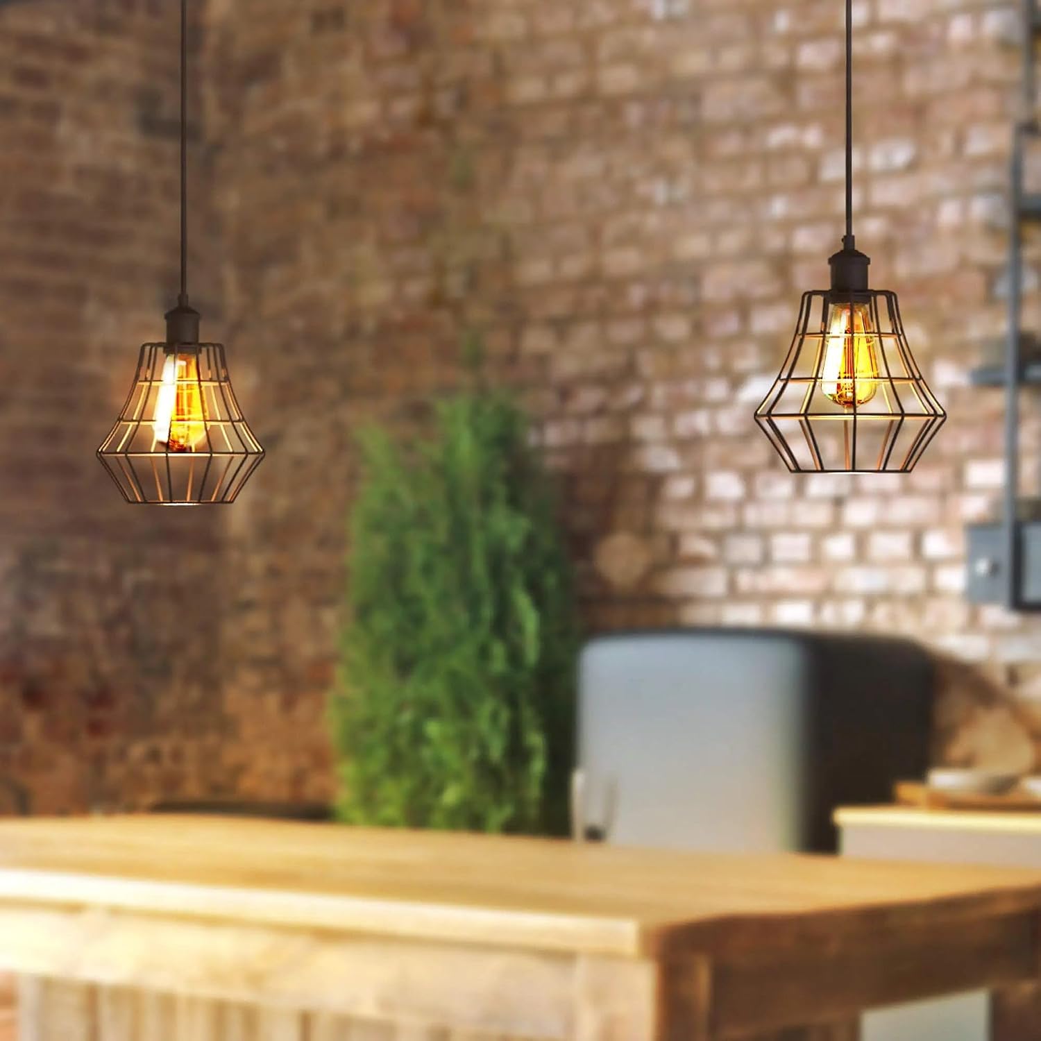 KODA Farmer 1 -Light Bronze Farmhouse Metal Teardrop Small Hanging Pendant Light