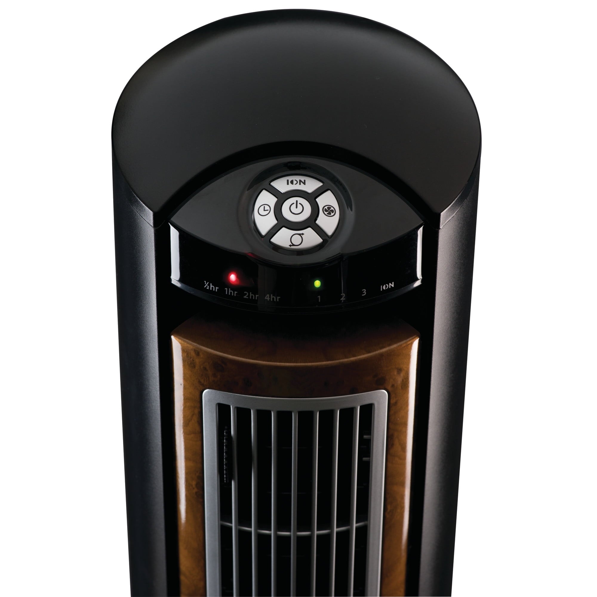 Lasko Wind Curve 42" 3-Speed Oscillating, Remote, 7.5-Hour Timer, Ionizer Tower Fan T42950