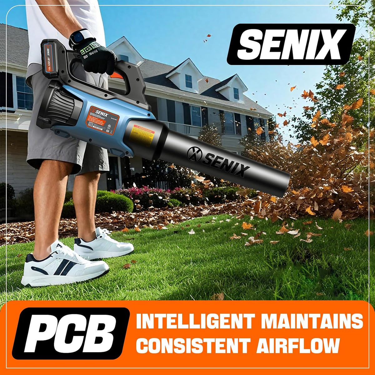 X2 20V Max Cordless Leaf Blower, Brushless (5.0 Ah Battery & Charger Included)