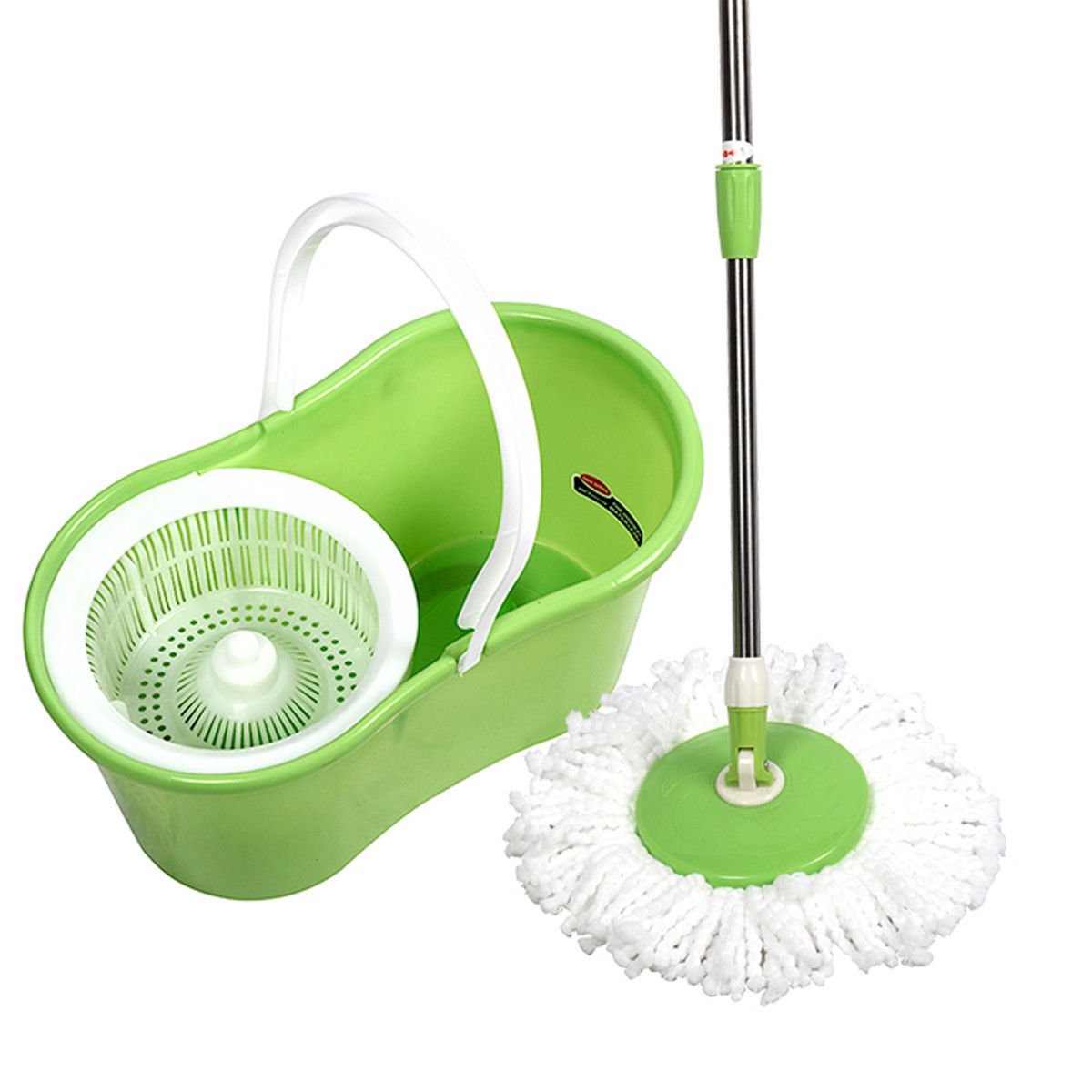 Tekno Products- Spin Mop Genie, Green