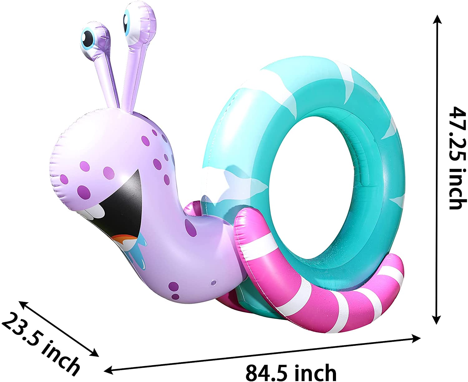 Home Express Giant Inflatable Snail Sprinkler – Fun Outdoor Water Toy for Kids