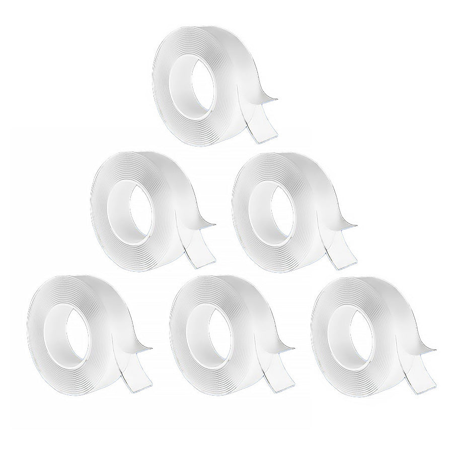 Reusable Double Sided Space Tape, 6 Pack