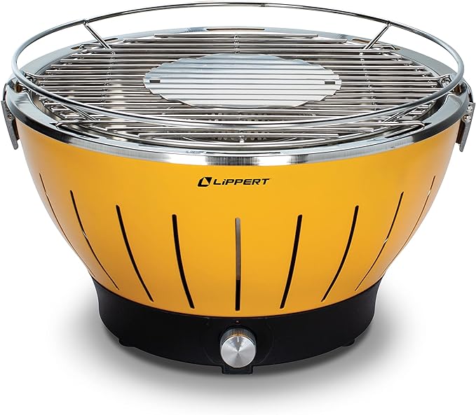 Lippert Odyssey Durable Lightweight Portable Charcoal Grill