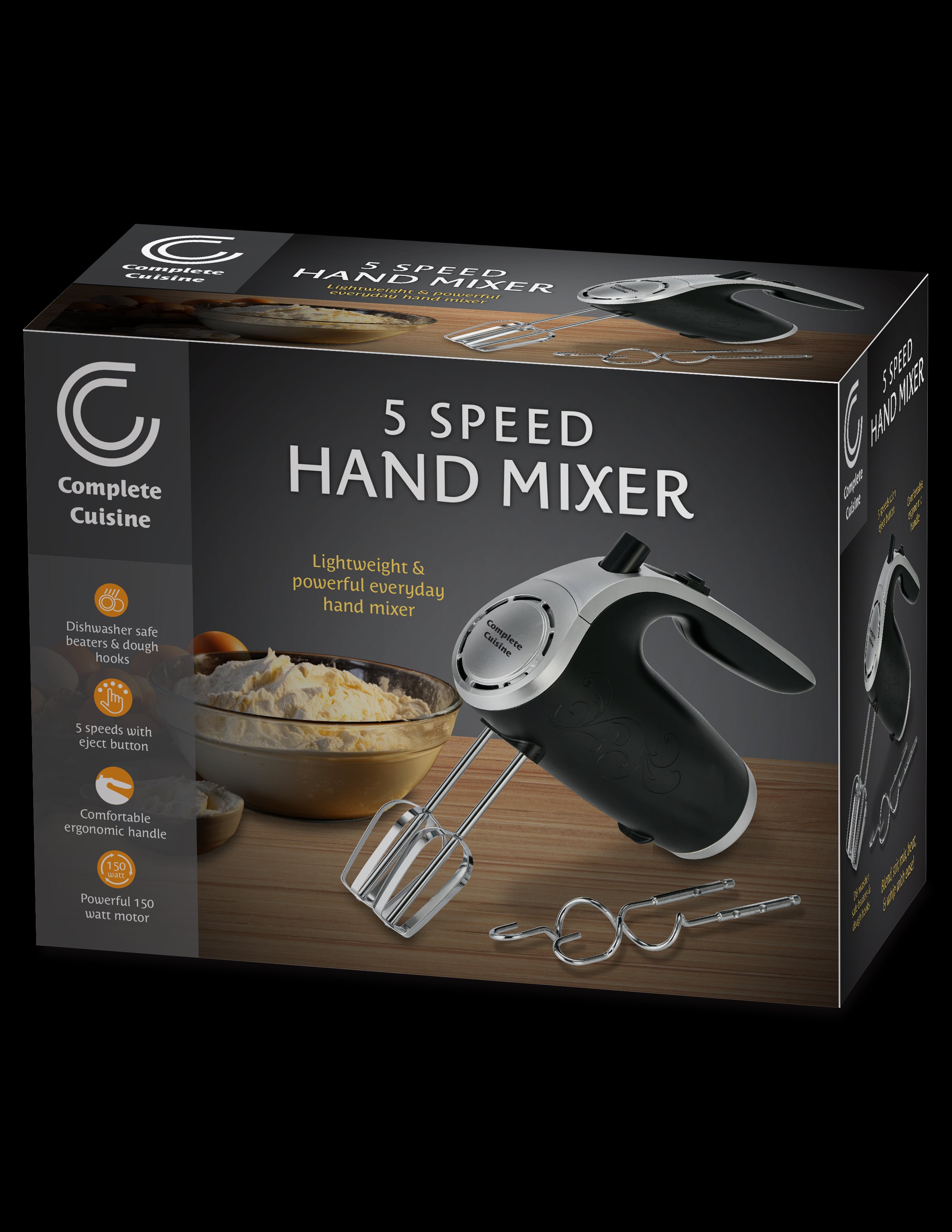 Complete Cuisine 5 Speed Hand Mixer