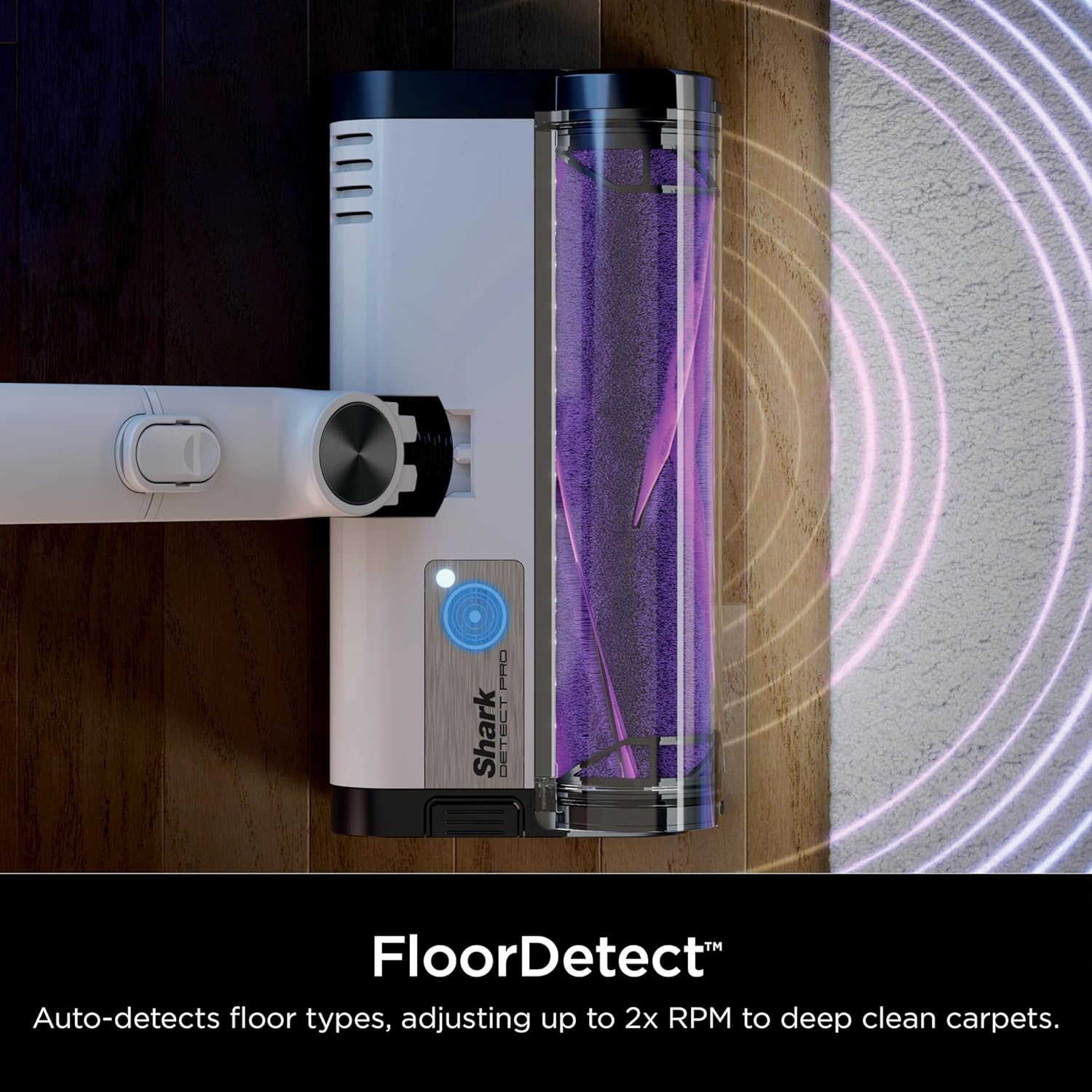 Shark IW3615 Detect Pro Cordless Stick Vacuum with HEPA Auto-Empty System, Flexible Wand, Portable Handheld Attachment, 60 Minute Runtime (Refurbished)