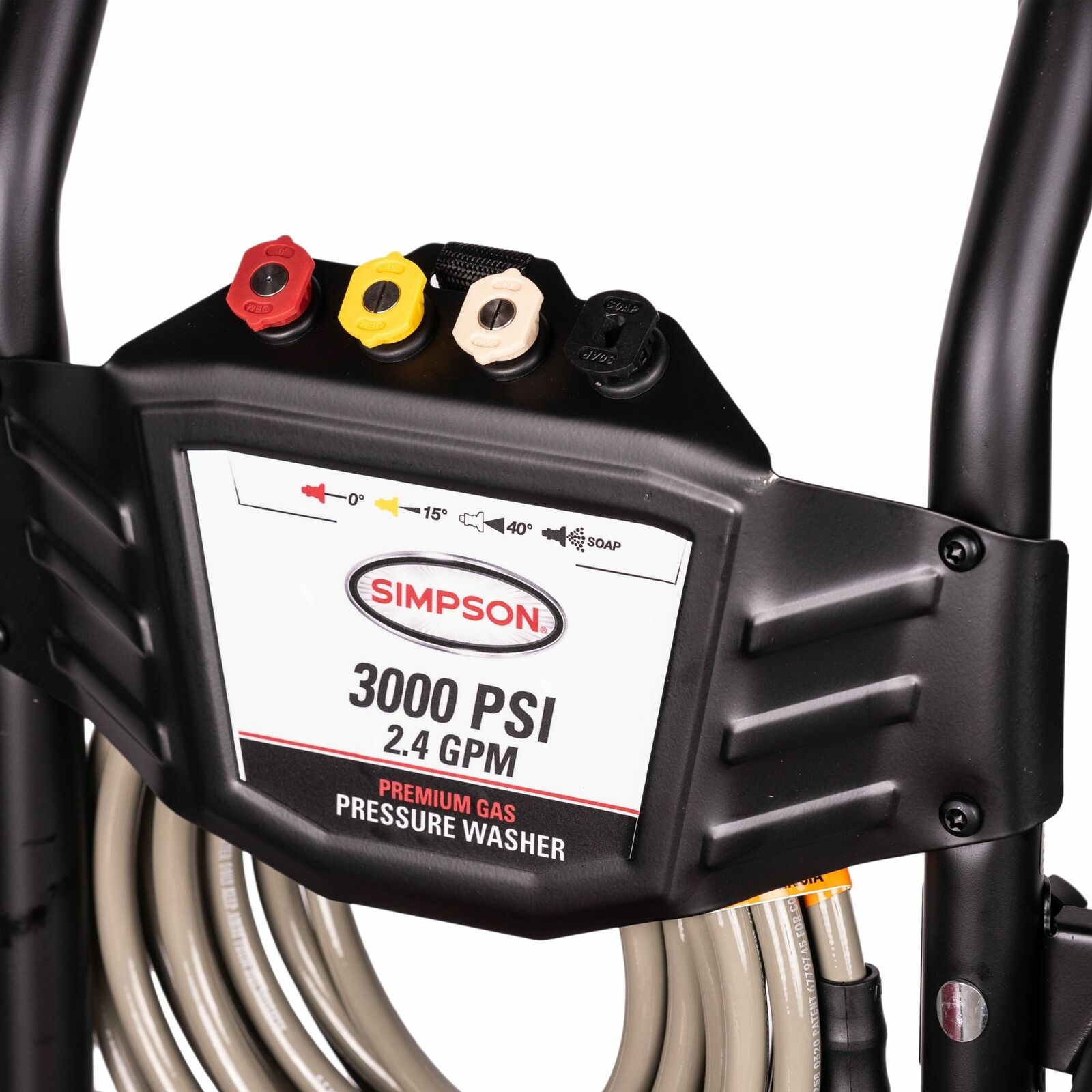 Simpson MegaShot 3,000 PSI 2.4 GPM Gas Pressure Washer with Honda Engine, Factory Refurbished