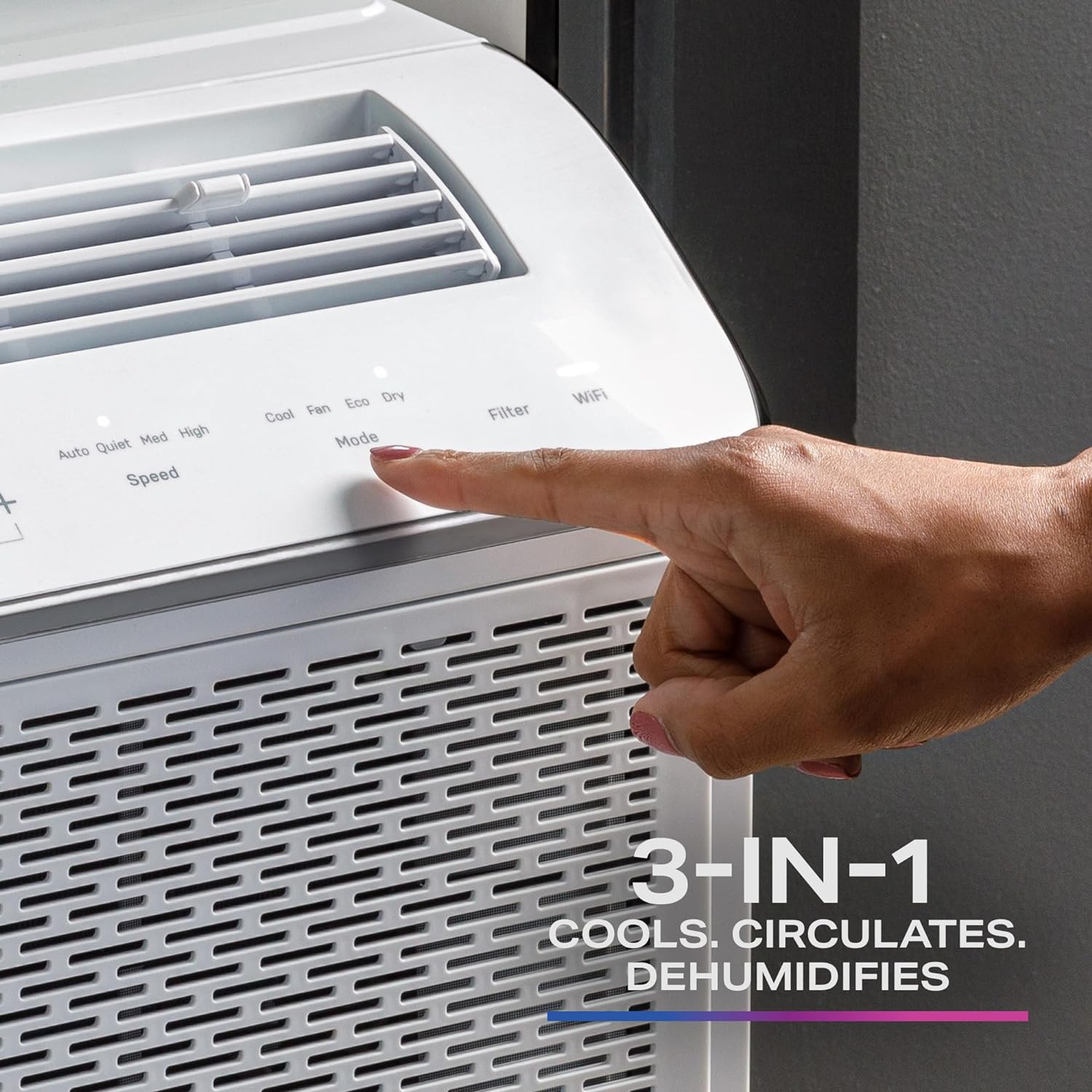 GE Profile Ultra Quiet Window Air Conditioner 6,200 BTU, WiFi Enabled
