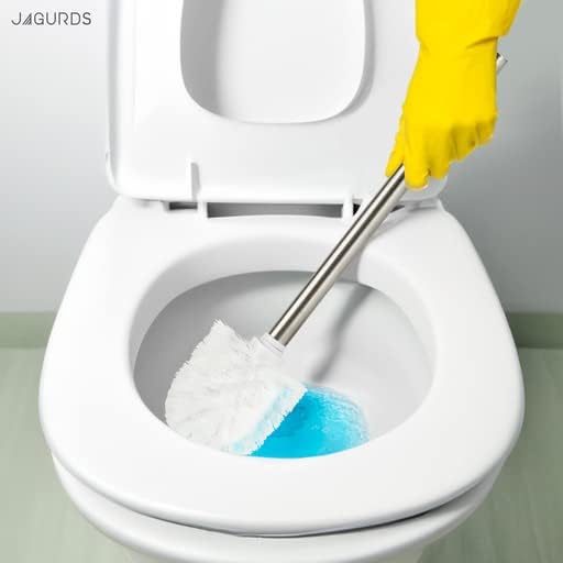 Jagurds Toilet Brush and Holder, 2 Pack, Stainless Steel