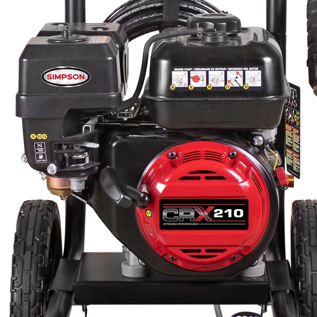 Simpson Megashot MS61220 49-State 3000 PSI 2.4 GPM CRX 208cc Gas Pressure Washer