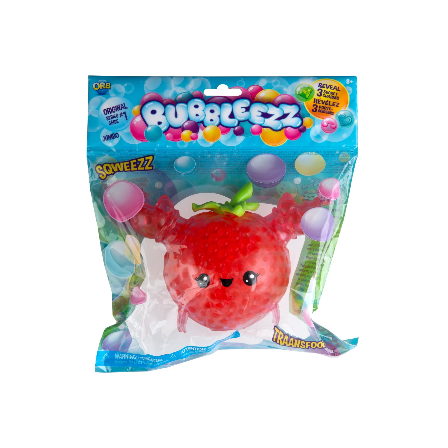 Orb Bubbleezz Jumbo Squeezable Toy Series 1, Assorted