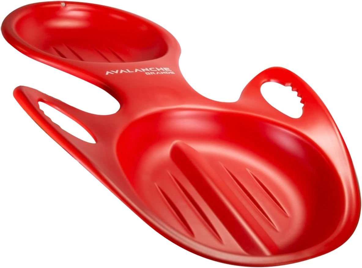 Avalanche Brands Torpedo Snow Sleds, Single Rider for Maximum Speed