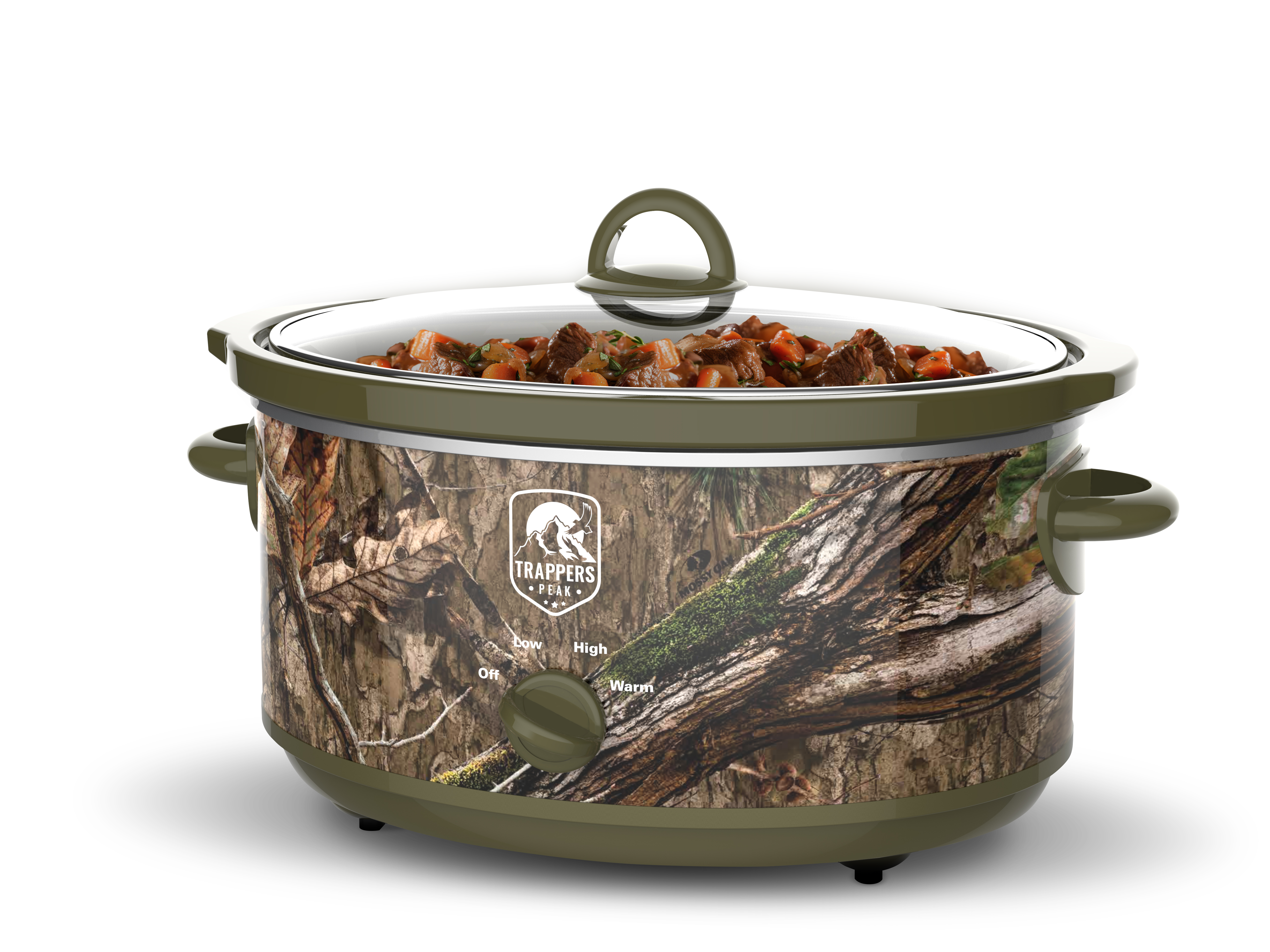 Trapper's Peak Mossy Oak 7 Quart Slow Cooker