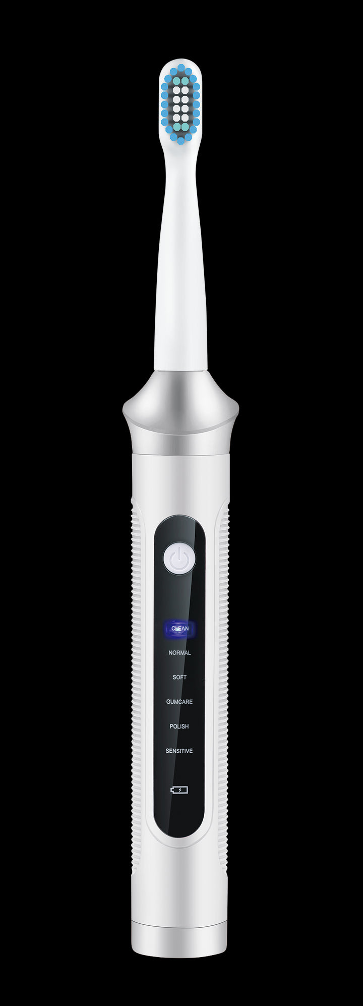 Electric Toothbrush - 3 Brush Heads, Rechargeable Battery, USB Plug