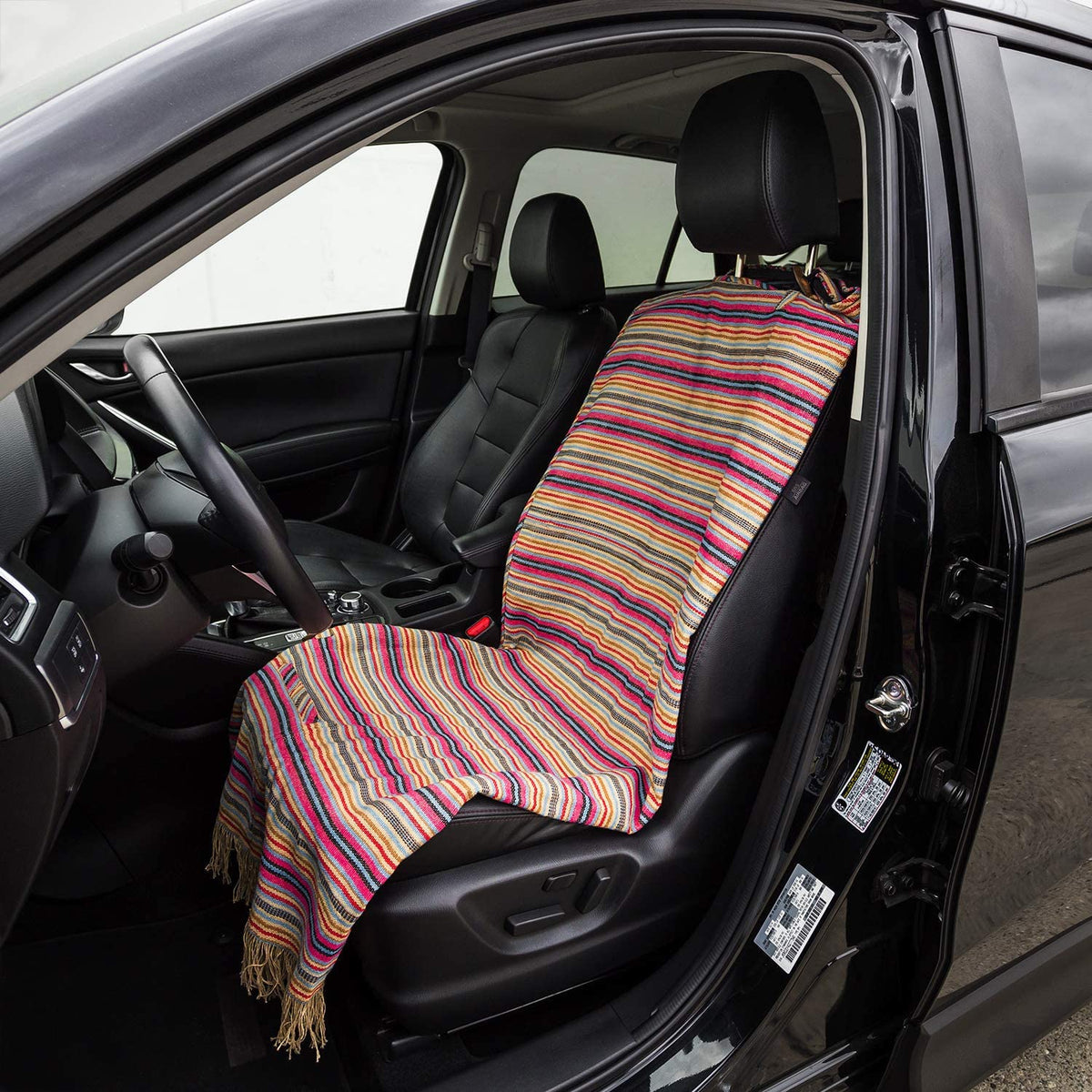 Pilot Automotive Coral Universal 3-in-1 Poncho Blanket Seat Cover