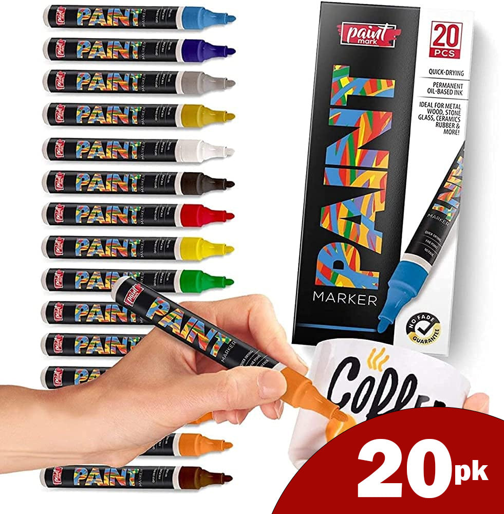 Paint Mark Quick-Dry Paint Pens - Write On Anything!