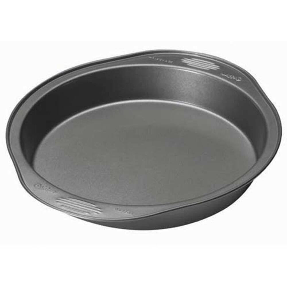 Wilton Excelle Elite Round Cake Pan, Create Delicious Cakes, Mouthwatering Quiches and More in this Even-Heating, Heavy-Duty Non-Stick Cake Pan, Steel, 9-Inch