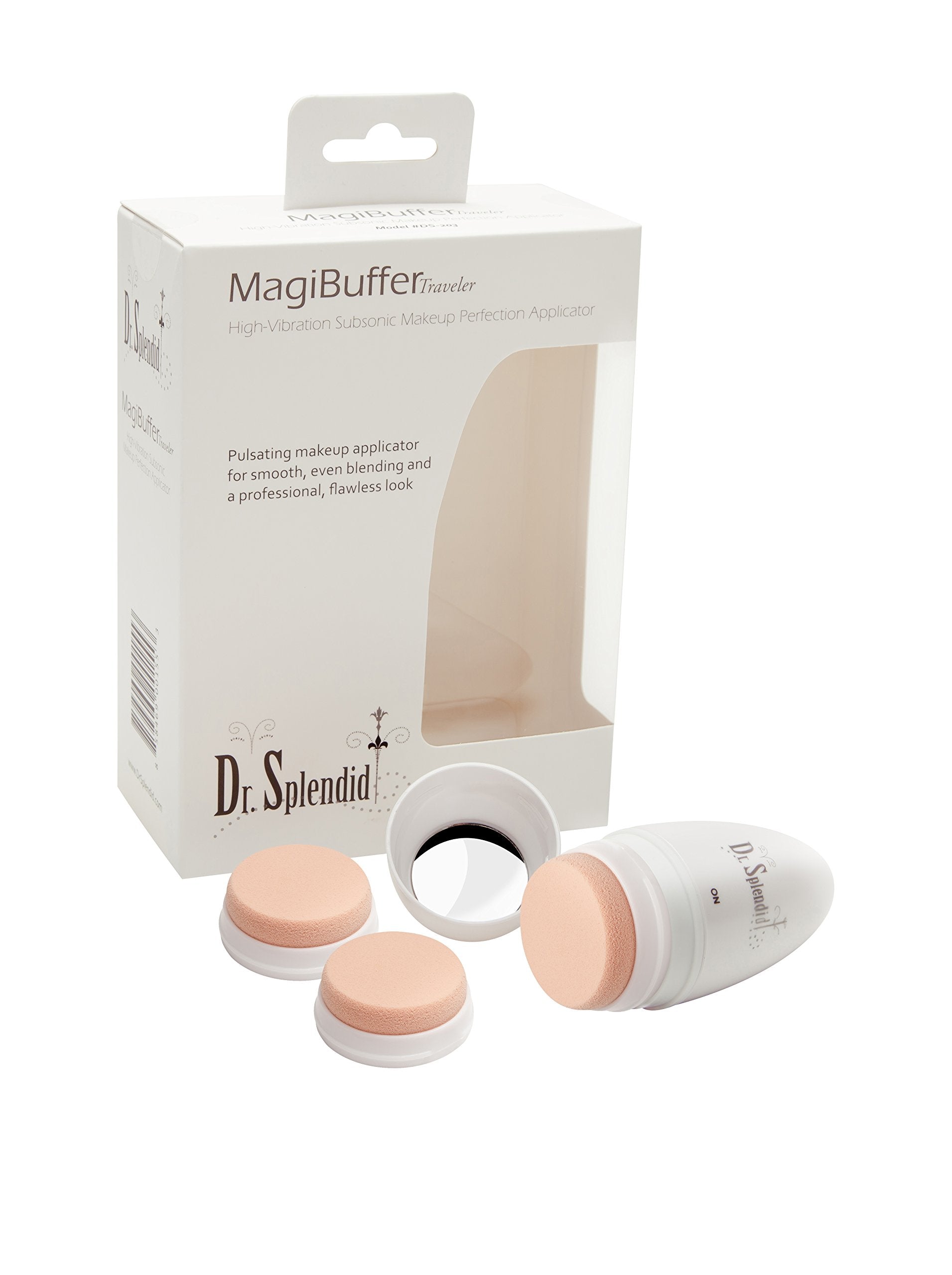 Dr. Splendid MagiBuffer Traveler Vibrating Makeup Applicator