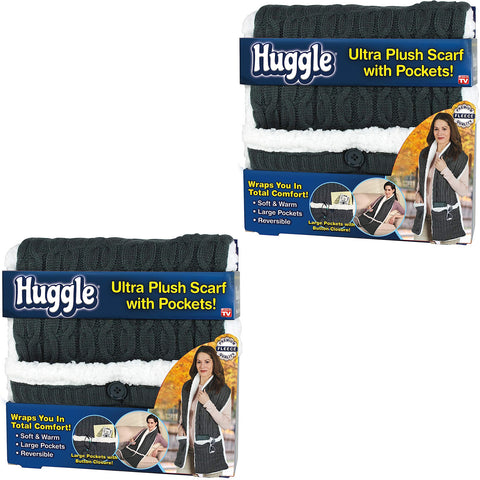 Ontel Huggle Scarf, 2 Pack