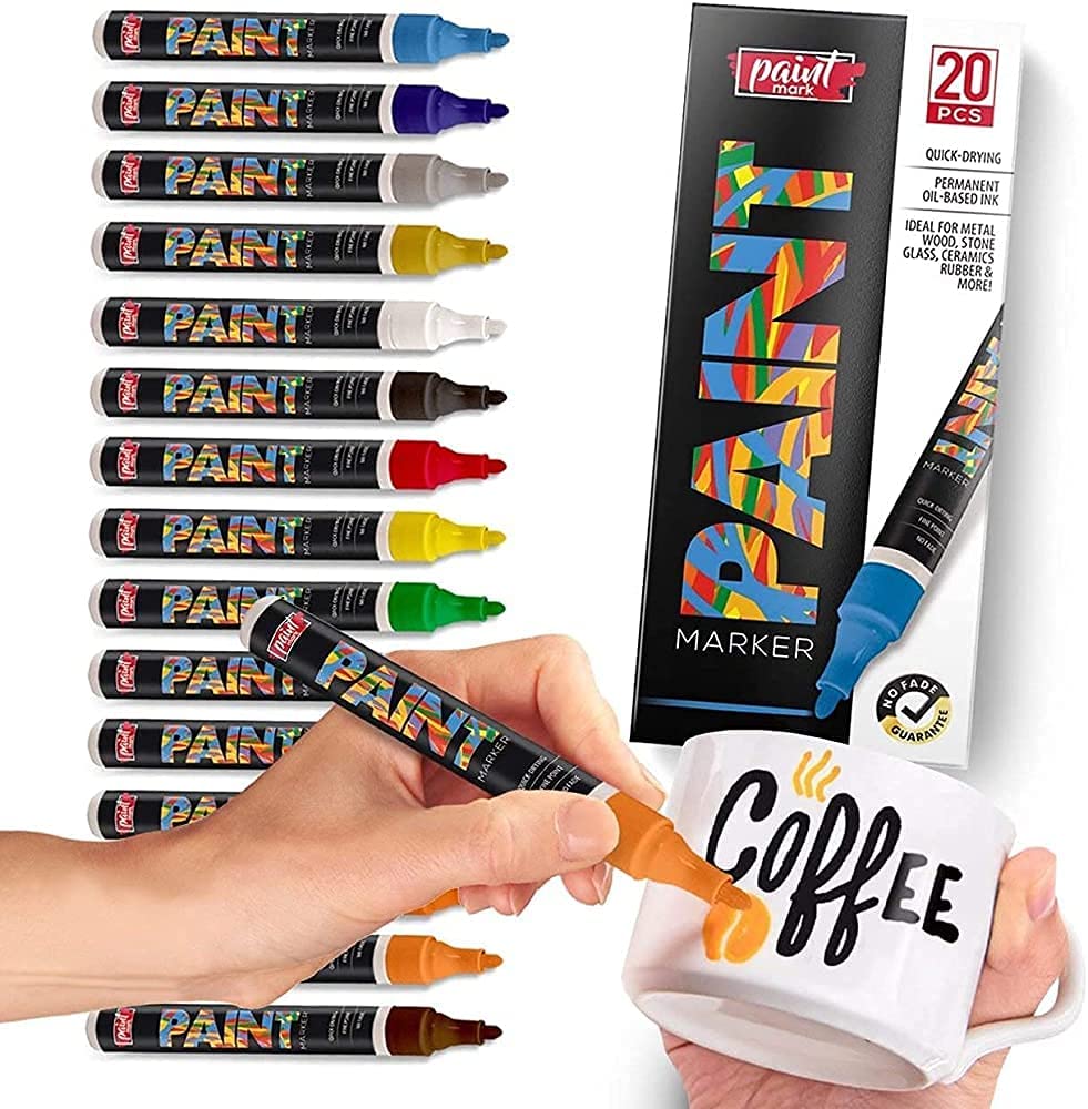 Paint Mark Quick-Dry Paint Pens - Write On Anything!