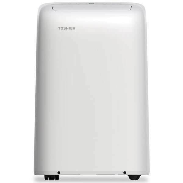 Renewed Toshiba 12 000 BTU 8 000 BTU DOE 115-Volt WiFi Portable Air Conditioner with Dehumidifier Mode for up to 350 sf