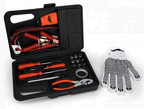 Armor All 30 Piece Roadside Emergency Kit with Jumper Cables & More