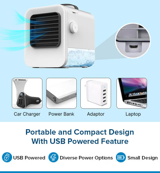 Portable 3-in-1 Air Cooler Fan