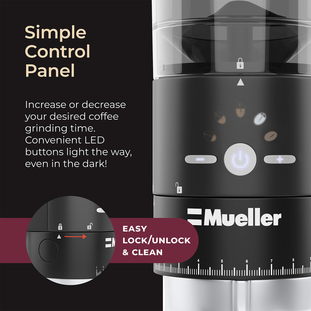 Mueller Ultra-Grind Conical Burr Coffee Grinder