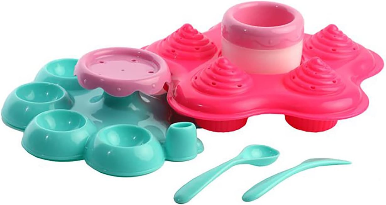 AMAV Toys Cupcake Maker Toy Activity Set Using Microwave Baking - DIY Make Your Own Delicious Treat - Edible Sweet Art