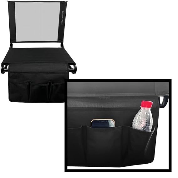 Trappers Peak Sports Stadium Seat Cushion with Back Support, 6 Pack