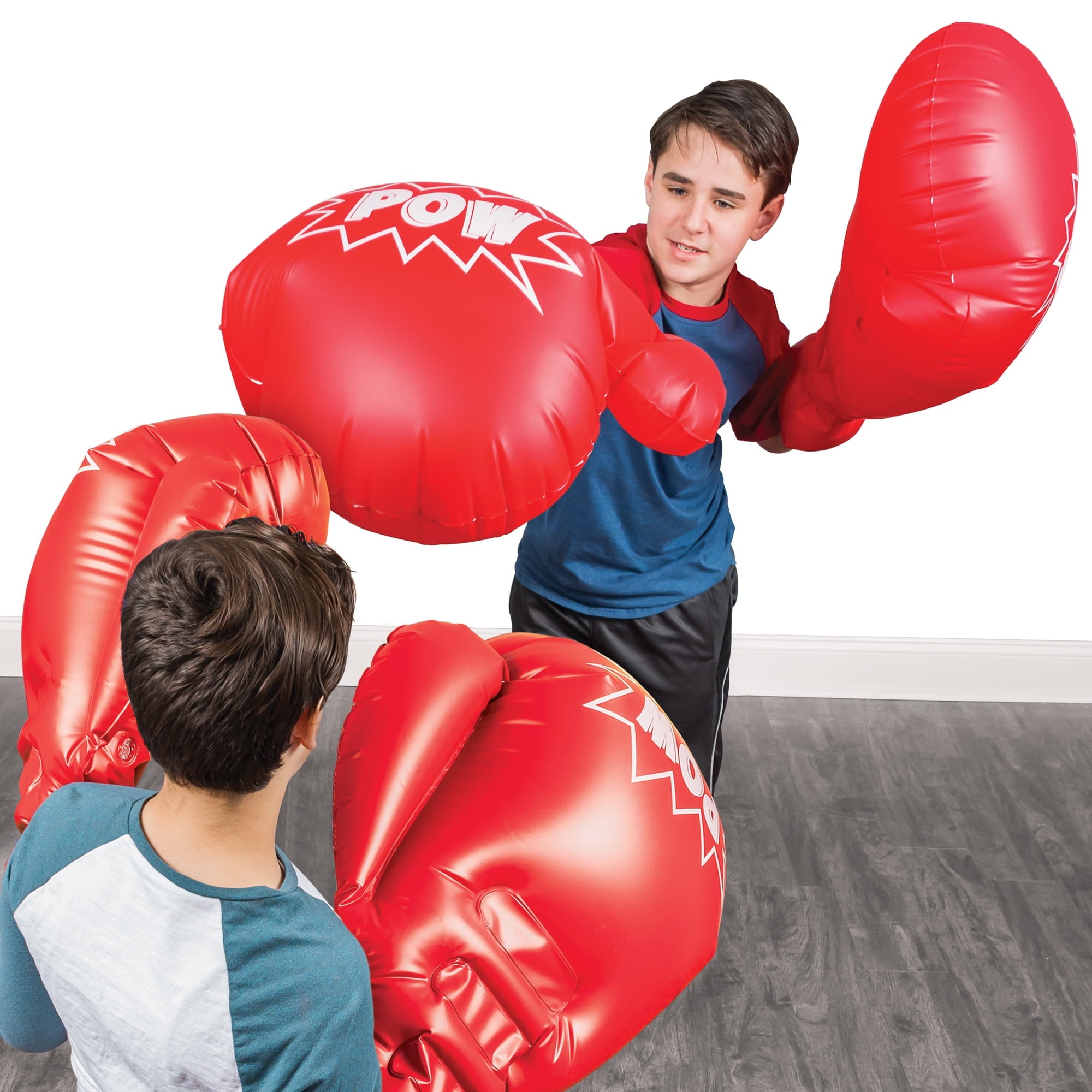 EastPoint Big Boppers Giant Inflatable Boxing Gloves, 1 Pair, 26 in. Red (1.5 lbs)