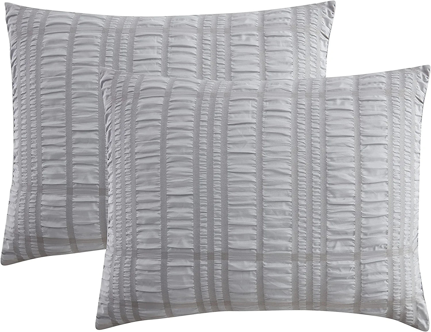 Refinery29 Home Collection Woven Seersucker Plaid Comforter Set, Twin/Twin XL, 2 Pieces