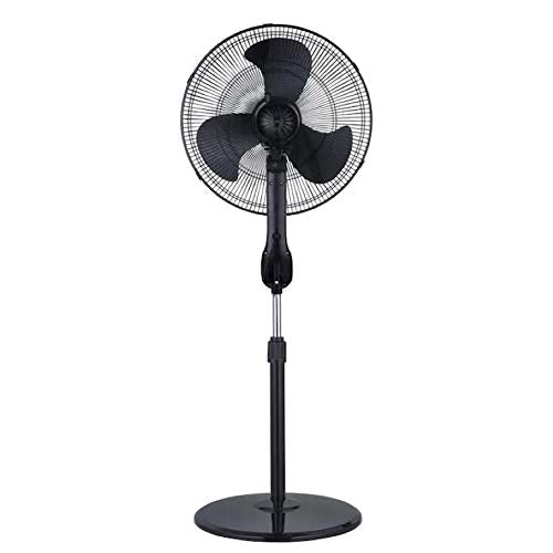 Utilitech 18-in 3-Speed Indoor Stand Fan With Timer and Remote Control
